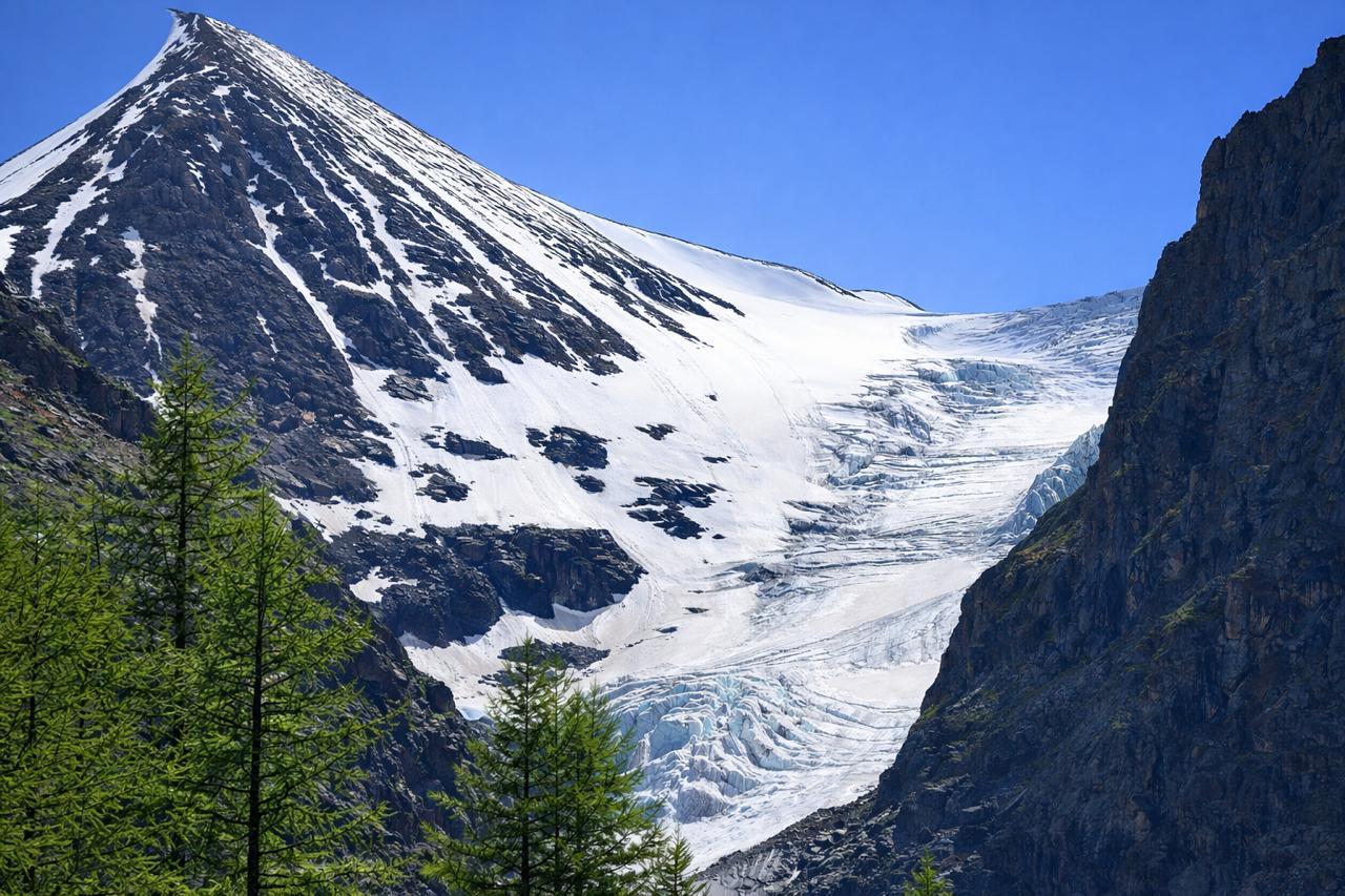 Ледники Актру, Горный Алтай